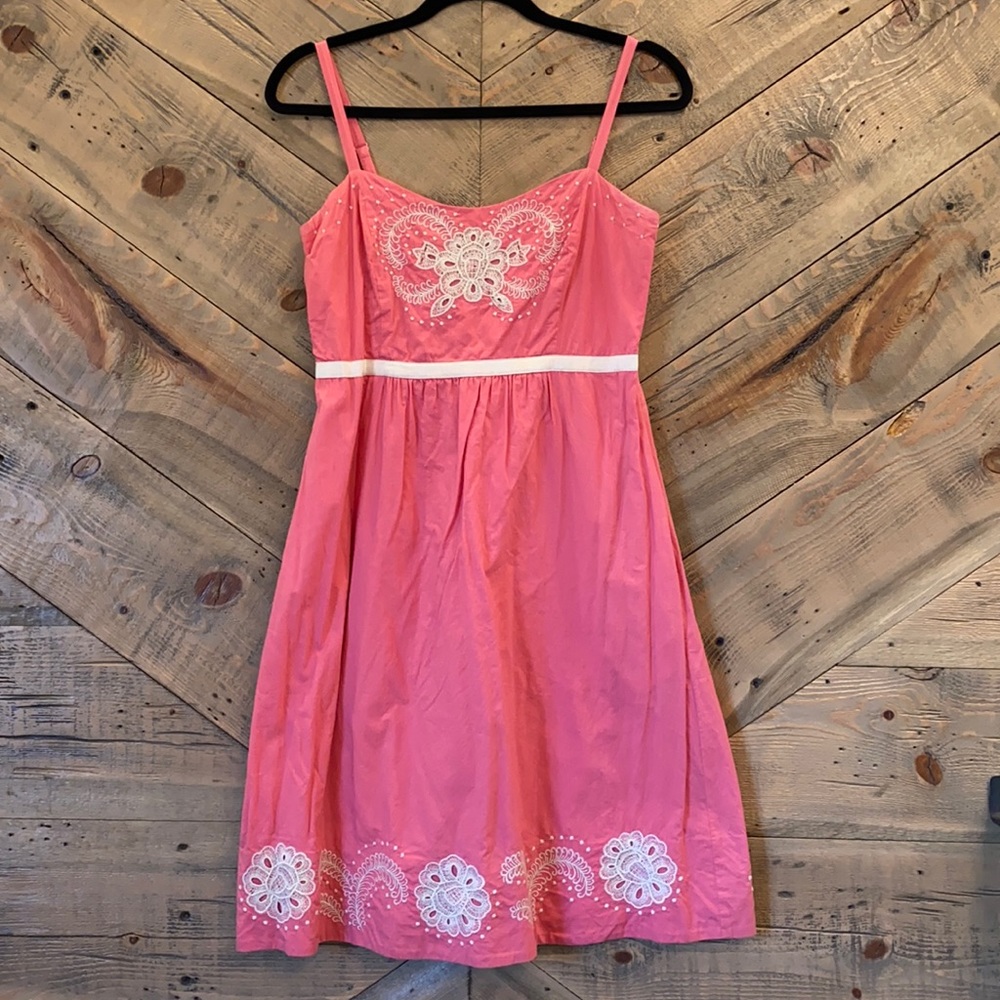 Moulinette Soeurs Embroidered Dress size 8